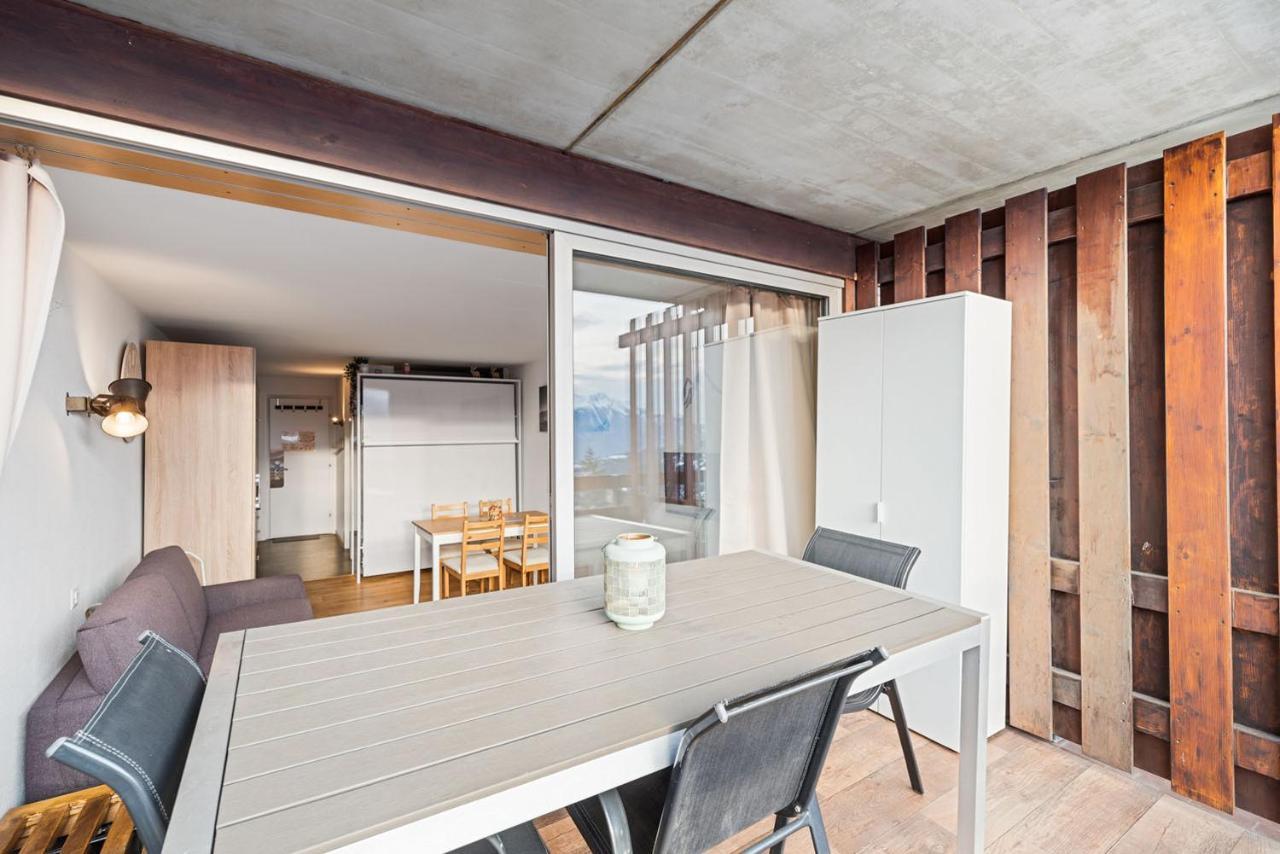 Chaleureux Studio A Anzere, Accessible A Ski, Proche De Tout 외부 사진