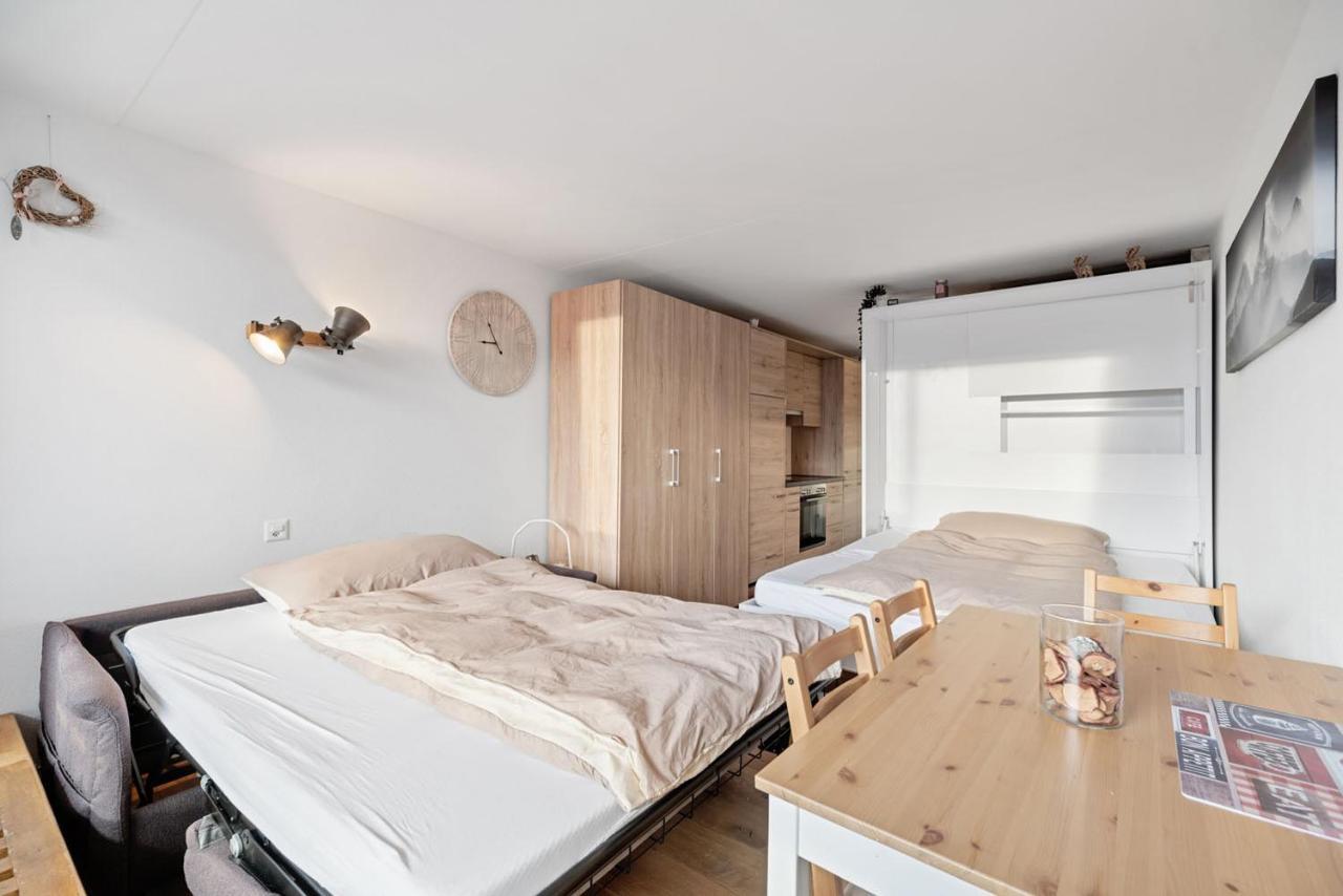 Chaleureux Studio A Anzere, Accessible A Ski, Proche De Tout 외부 사진