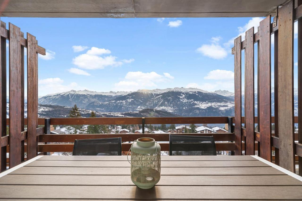 Chaleureux Studio A Anzere, Accessible A Ski, Proche De Tout 외부 사진